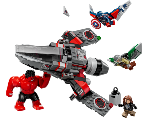 LEGO® Captain America vs. Red Hulk Battle (76292)